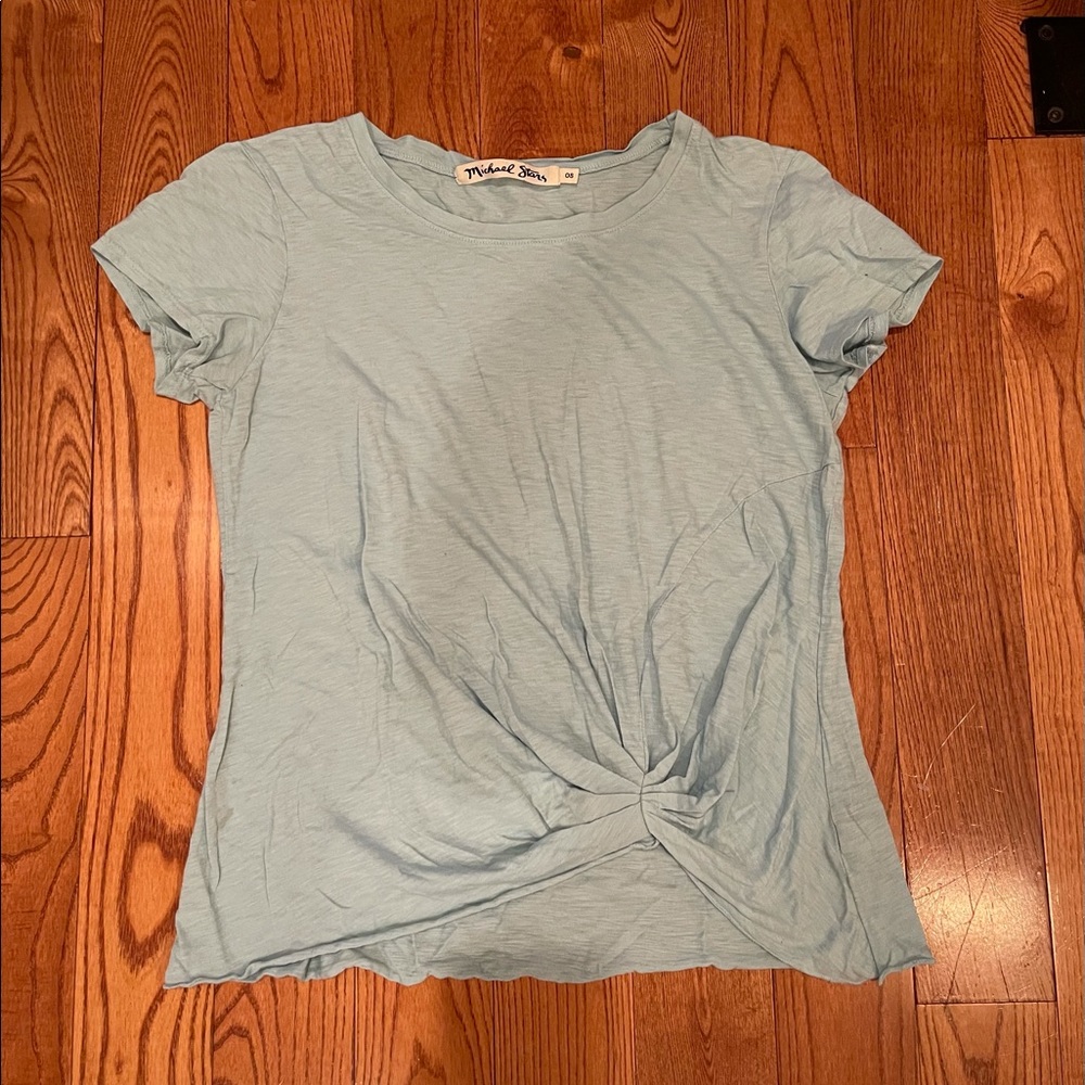 Michael Stars light blue tee